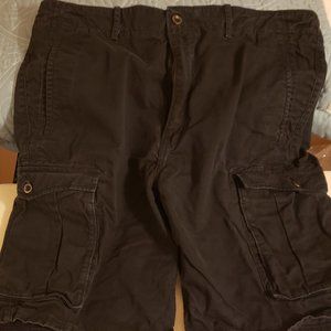 Levis Black Cargo shorts size 36